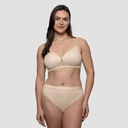 Vanity Fair Lingerie Women's Smoothing Wireless T-Shirt Bra Inspired By You - Nude 38C