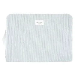 Sugar Paper Essentials Laptop Bag Blue Stripe