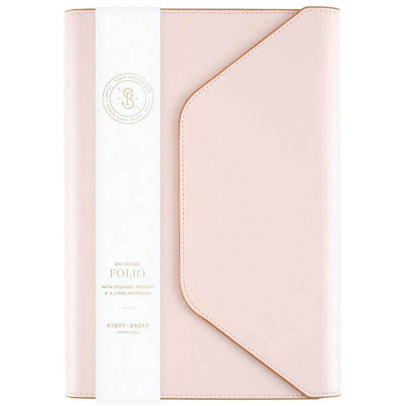 slide 1 of 7, Sugar Paper Essentials Organizer and Notebook Rose, 1 ct