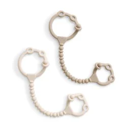 Itzy Ritzy Beaded Toy Straps - 2pk: Silicone, BPA-Free, Pacifier Clips