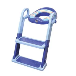 Bluey Step & Sit Potty Chair Training Seat with Ladder - Blue