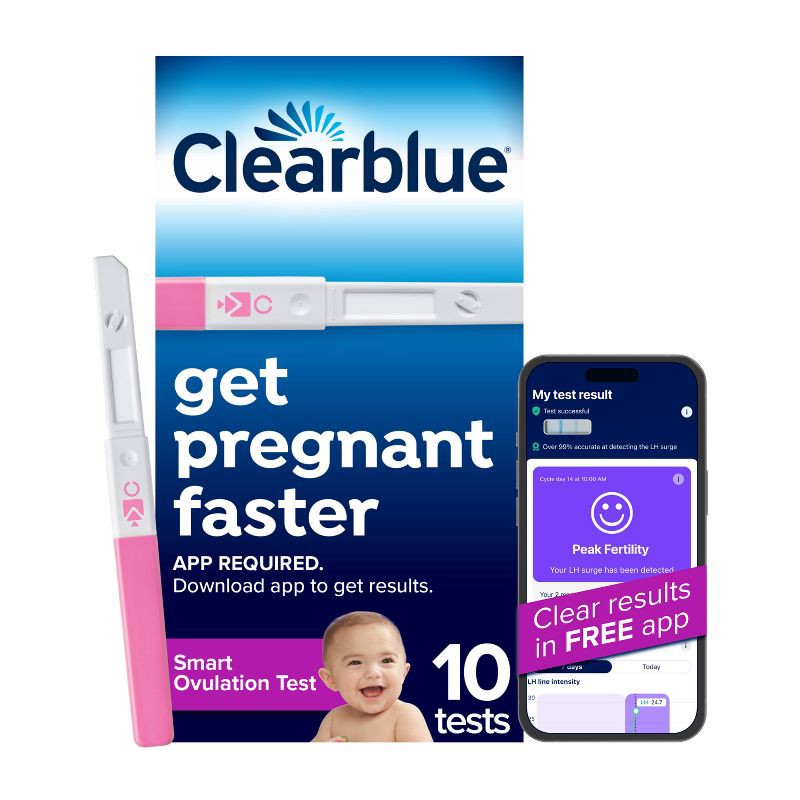 slide 1 of 16, Clearblue Smart Ovulation Tests - 10ct, 10 ct