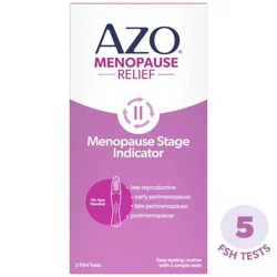 AZO Menopause Stage Indicator Hormone Tests - 5pk