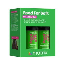 Matrix Food For Soft Hydrating Travel Trial Kit: Deep Hydration, For All Hair Types, Shampoos & Conditioners