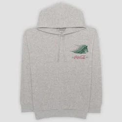 Men's Coca-Cola Ski Club Hoodie Sweatshirt - Heather Gray L