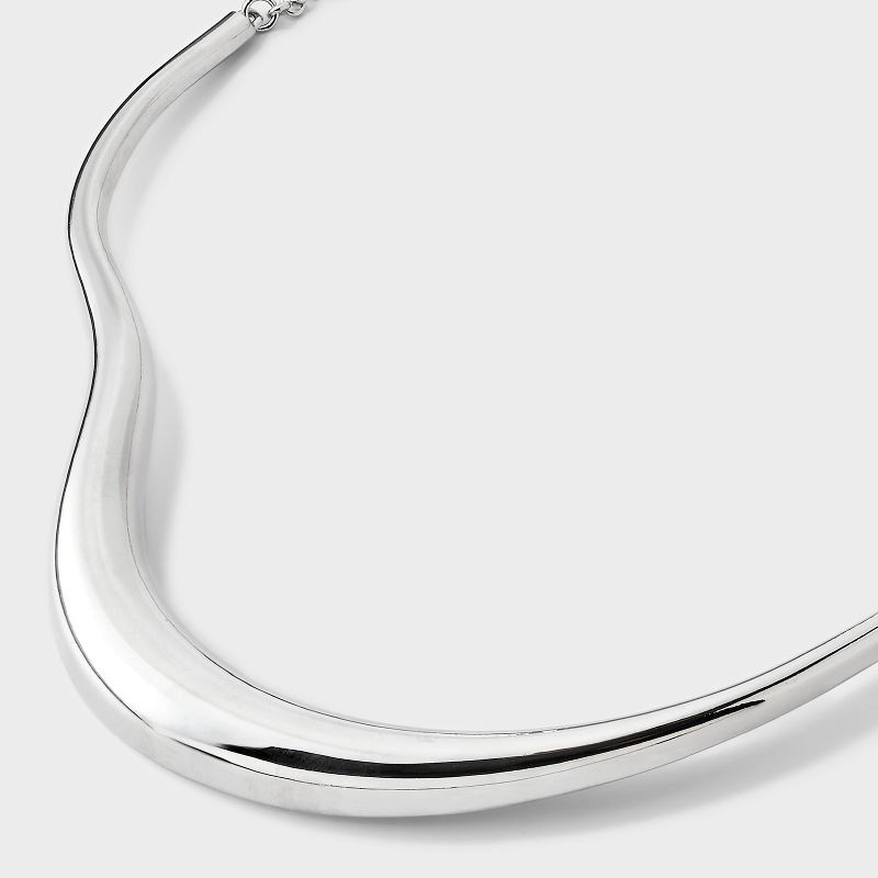 slide 4 of 4, Abstract Collar Necklace - A New Day™ Gold, 1 ct