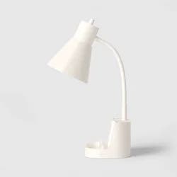 Task Lamp with Charging White - Room Essentials™