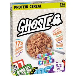 Ghost Protein Cinnamon Toast Crunch Breakfast Cereal - 9.2oz