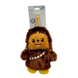 Star Wars Chewbacca Teether Feet Blanky Toy: Emotional, Sensory, Fine Motor Skills Development, Crinkles, Hanging Loop