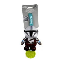 Star Wars The Mandalorian On-The-Go Toy: Sensory Development, Fine Motor Skills, Teether, Rattles, Hanging Loop
