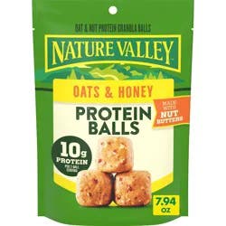 Nature Valley Oats and Honey Protein Balls - 7.94oz
