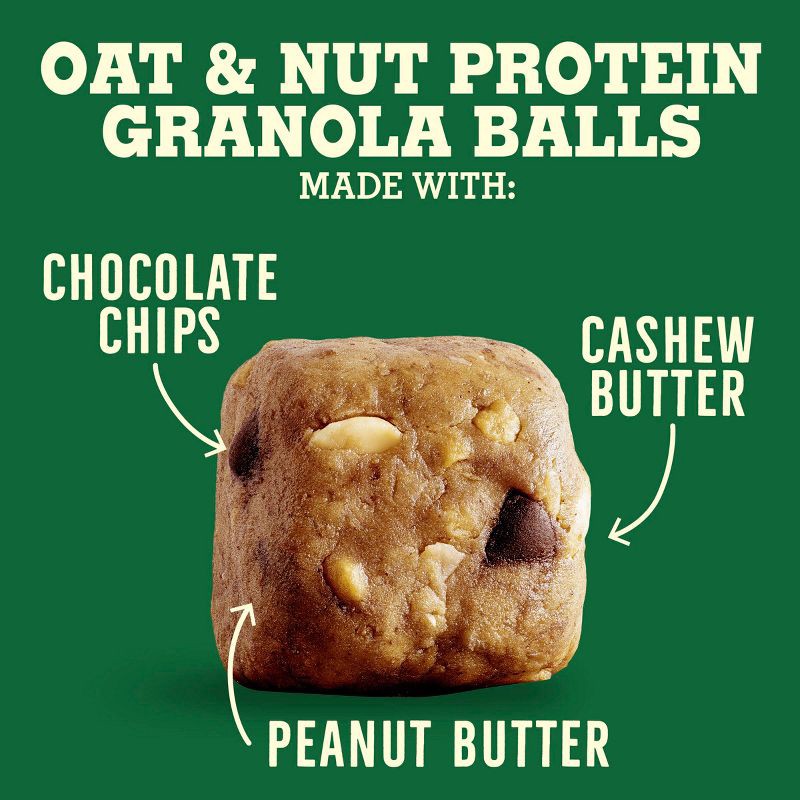 slide 5 of 7, Nature Valley Peanut Butter and Chocolate Chip Protein Balls - 7.94oz, 7.94 oz