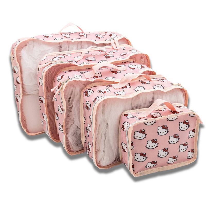 slide 6 of 7, Sanrio Hello Kitty 2pk Packing Cube - Kitty Pink, 2 ct