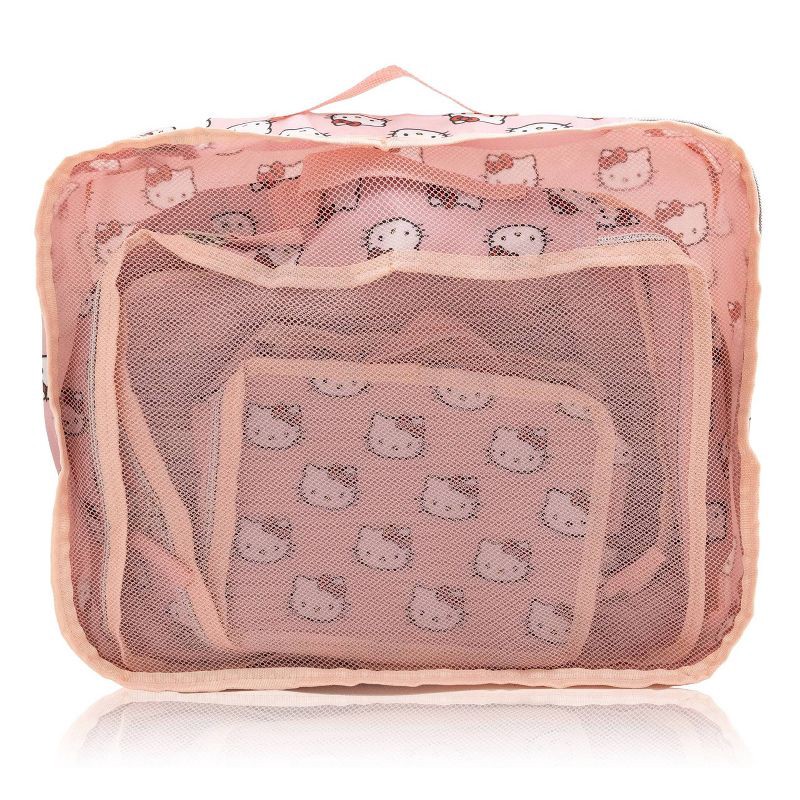 slide 7 of 7, Sanrio Hello Kitty 2pk Packing Cube - Kitty Pink, 2 ct