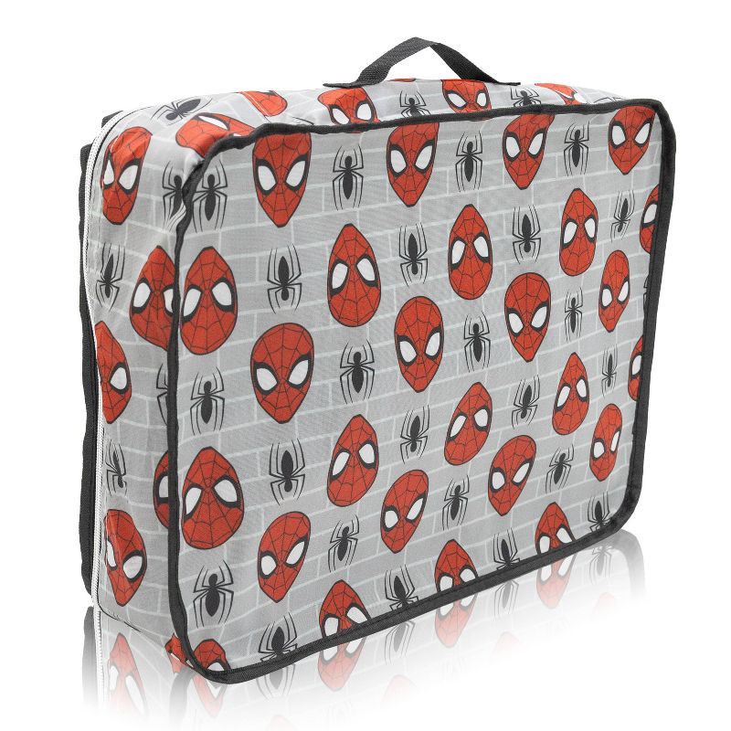 slide 3 of 9, Marvel Spiderman 5pk Packing Cube - Black/Red, 5 ct