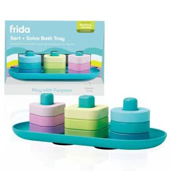 Frida Baby Sort + Solve Bath Puzzles, Age 18-36m - 10pc