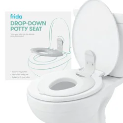 Frida Baby Drop Down Potty Training Seat 18m-3yr - White