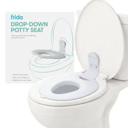 Frida Baby Drop Down Potty Training Seat 18m-3yr - White
