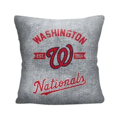 MLB Washington Nationals 26"x26" Woven Pillow