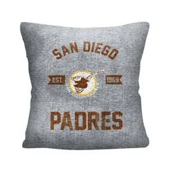 MLB San Diego Padres 26"x26" Woven Pillow