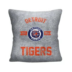 MLB Detroit Tigers 26"x26" Woven Pillow