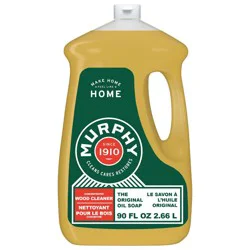 Murphy Original Oil Soap Wood Cleaner for Floors and Furniture - 90 fl oz
