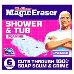 Mr. Clean Lavender Magic Eraser Shower & Tub All-Purpose Cleaner - 6ct