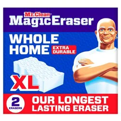 Mr. Clean Unscented Magic Eraser Whole Home Extra Durable Multi-Purpose Cleaner - 2ct