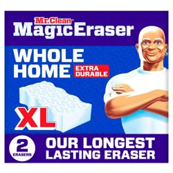 Mr. Clean Unscented Magic Eraser Whole Home Extra Durable Multi-Purpose Cleaner - 2ct