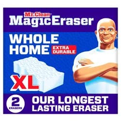 Mr. Clean Unscented Magic Eraser Whole Home Extra Durable Multi-Purpose Cleaner - 2ct