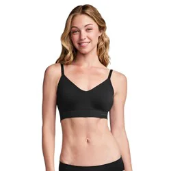 Jockey Generation™ Women's Back Smoothing Plunge Bralette - Black XL