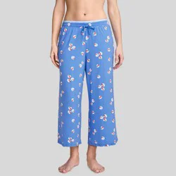 Jockey Generation™ Women's Luxe Crop Pants - Blue Beach Balls S