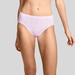 Jockey Generation™ Women's 4pk Cotton Stretch Breathe High Cut Underwear - Lavender L