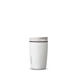 Owala 12oz Stainless Steel SmoothSip Slider Ceramic Lined Travel Mug - Sleek