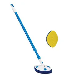 Clorox 42 inch Max Reach Tub & Tile Bathroom Scrubber plus Heavy-Duty Refill