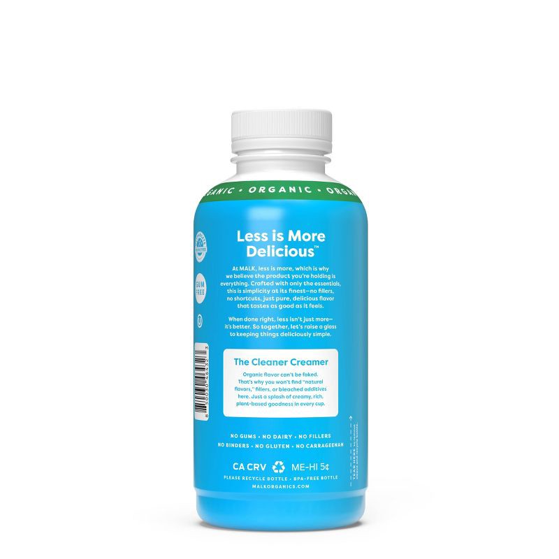 slide 2 of 3, MALK Organics Sweet Cream Coconut Creamer - 16 fl oz, 16 fl oz