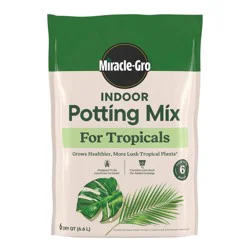 Miracle-Gro Indoor Tropical Mix 7.54lbs Potting Soil