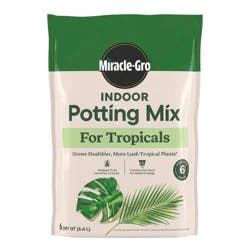 Miracle-Gro Indoor Tropical Mix 7.54lbs Potting Soil
