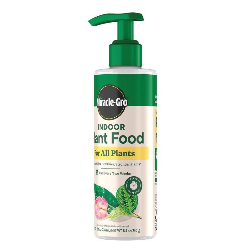 slide 4 of 6, Miracle-Gro Indoor Plant Food for All Plants 8oz, 8 oz