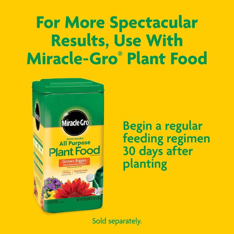 slide 11 of 12, Miracle-Gro 13lbs Potting Soil, 13 lb