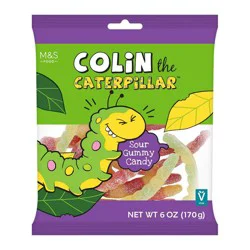 M&S Colin the Caterpillar Fruit Sour Candy - 6oz