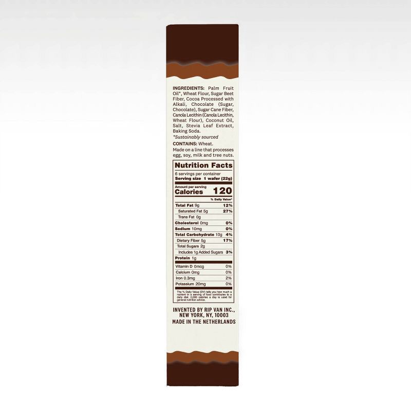 slide 2 of 4, Rip van Wafels Rip Van Wafers Dark Chocolate - 4.68oz/6ct, 4.68 oz, 6 ct