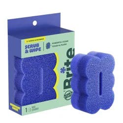 Brite by Scotch-Brite Two-Sided Scrub & Wipe Dish Sponge - Midnight Mode