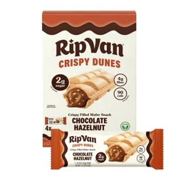Rip van Wafels Rip Van Crispy Dunes Chocolate Hazelnut - 4.48oz/4ct