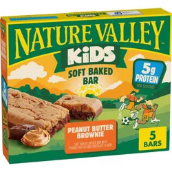 Nature Valley Kids Layered Protein Choc Peanut Butter Snack Bars - 6.75oz/5ct
