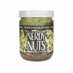 Nerdy Nuts Dubai Chocolate Bar Peanut Butter Treat - 12oz