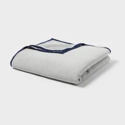 Full/Queen Sweatshirt Bed Blanket Gray - Room Essentials™