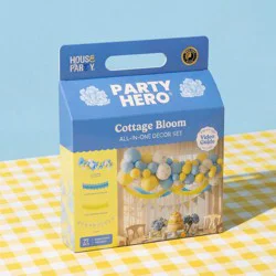 House of Party Hero Balloon Decor Kit Cottage Bloom