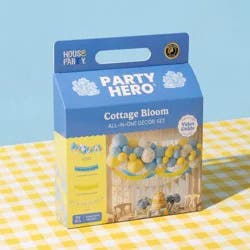 House of Party Hero Balloon Decor Kit Cottage Bloom