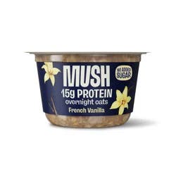 MUSH French Vanilla 15g Protein Overnight Oats - 5.5oz